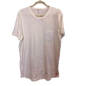 Marine Layer White Short Sleeve Tee